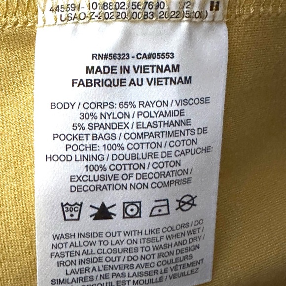 Nike Tech Essentials Zip Sport Hoodie Athletic Jacket Gold Beige Mens Large New - Picture 9 of 10